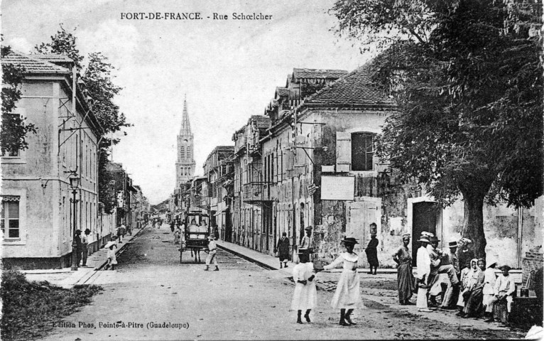 Fort-de-France. Rue Schoelcher