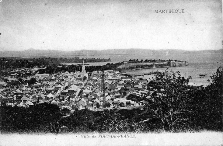 Martinique. Ville de Fort-de-France