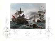 [Bataille navale entre les troupes britanniques et françaises le 1 juin 1794]
