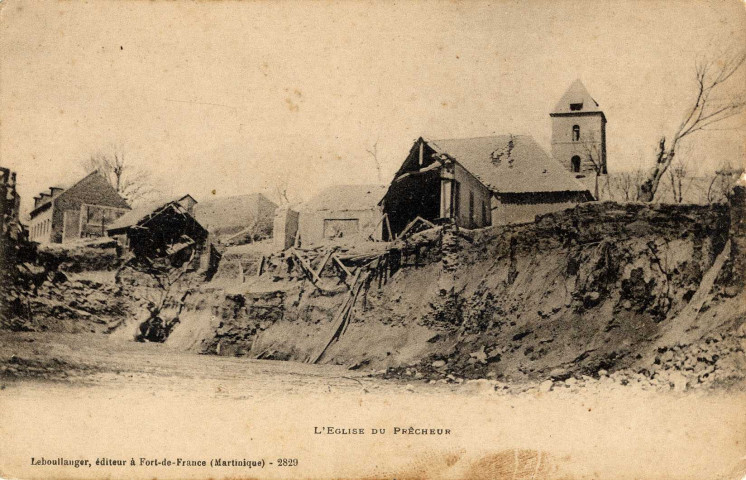 Martinique. L'église du Prêcheur