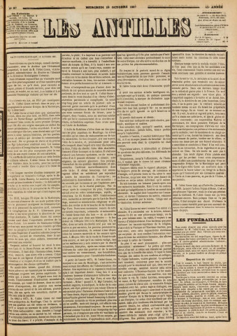 Les Antilles (1887, n° 87)