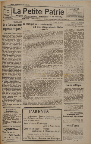 La Petite Patrie (n° 595)