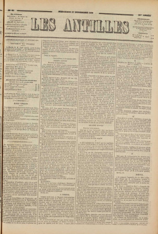 Les Antilles (1880, n° 91)