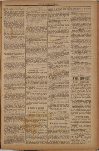 L'Union démocratique (n° 120)