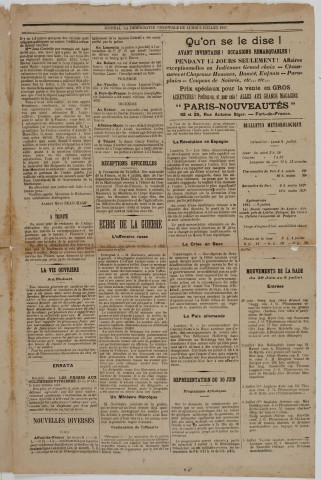 La Démocratie coloniale (n° 15)