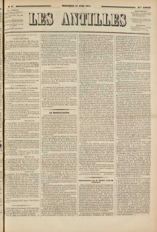 Les Antilles (1875, n° 51)