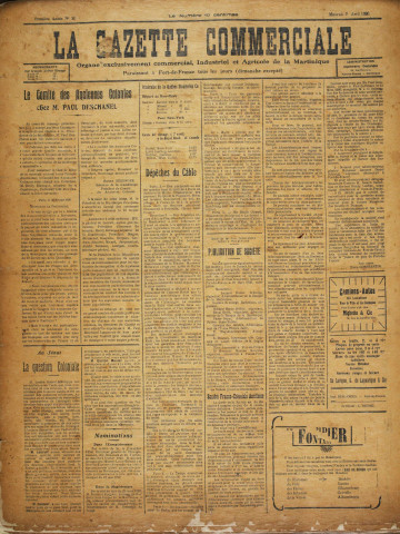La Gazette commerciale (n° 20)
