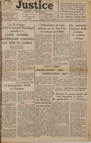 Justice (1960, n° 28)