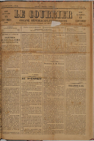 Le Courrier (n° 85)