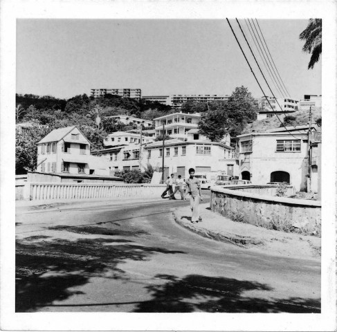 Martinique. Fort-de-France. Le pont Damas