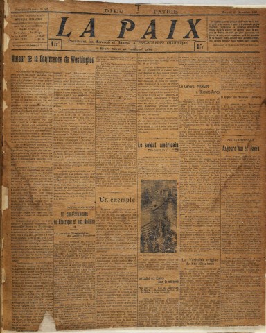 La Paix (n° 833)