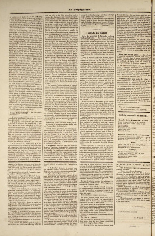 Le Propagateur (1865, n° 64)