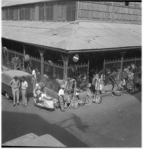 Fort-de-France, centre-ville. les marchés foyalais