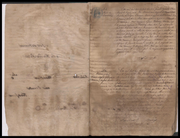 Naissances, mariages, décès, reconnaissances