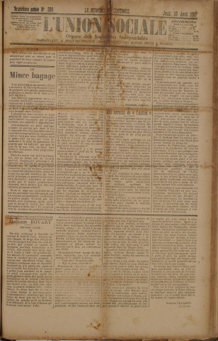 L'Union sociale (n° 280)
