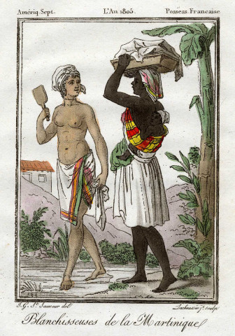 Blanchisseuses de la Martinique