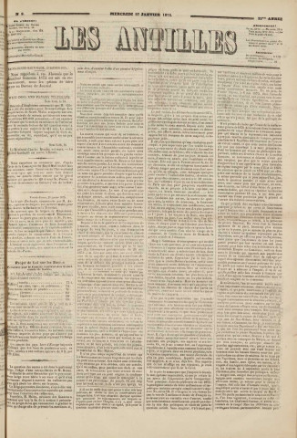 Les Antilles (1875, n° 8)