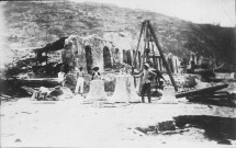 Saint-Pierre. Cathédrale au mois d'août 1903. Enlèvement des cloches