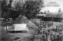 Martinique. Fort-de-France. Compagnie Générale Transatlantique. Le charbon