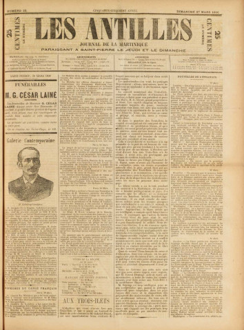 Les Antilles (1898, n° 23)