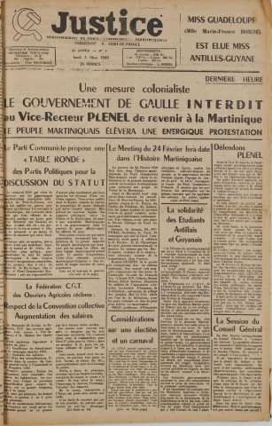 Justice (1960, n° 9)