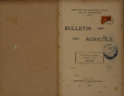 Bulletin agricole de la Martinique (juin 1935)