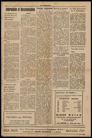 Le Progressiste (n° 42)