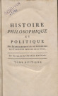 Histoire philosophique et politique des établissements du commerce des Européens dans les deux Indes (tome VIII)