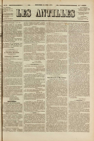Les Antilles (1876, n° 47)