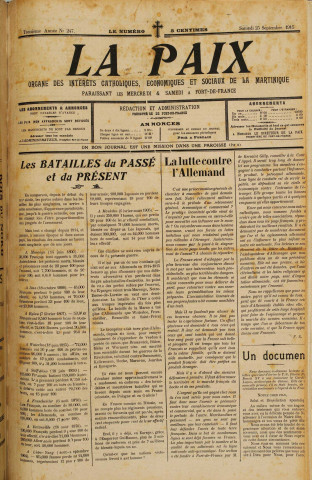 La Paix (n° 247)