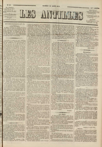 Les Antilles (1873, n° 69)