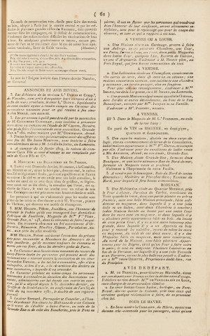 Gazette de la Martinique (1819, n° 17)