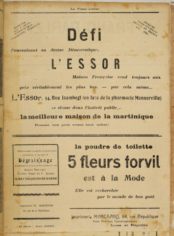 Le Franc parler (n° 9)