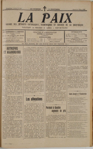 La Paix (n° 293)