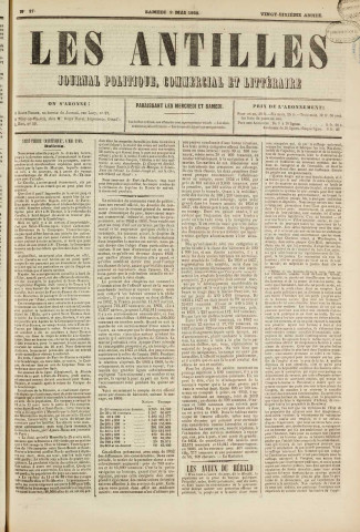 Les Antilles (1868, n° 37)