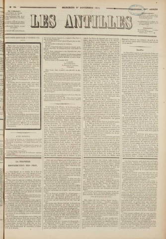 Les Antilles (1872, n° 94)