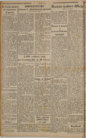 Justice (1959, n° 39)