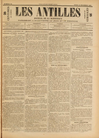 Les Antilles (1897, n° 98)