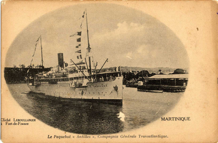 Martinique. Le Paquebot Antilles