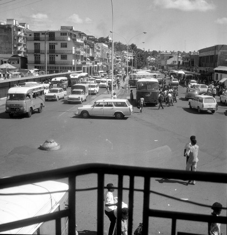 Fort-de-France, centre-ville, Croix-mission. les marchés foyalais