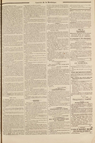 Le Courrier de la Martinique (1851, n° 59)