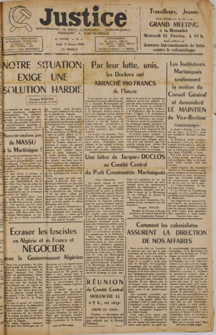 Justice (1960, n° 6)