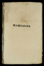 Mariages, sépultures