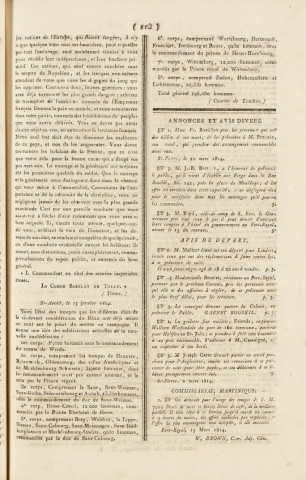 Gazette de la Martinique (1814, n° 24)