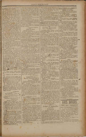 L'Union démocratique (n° 28)