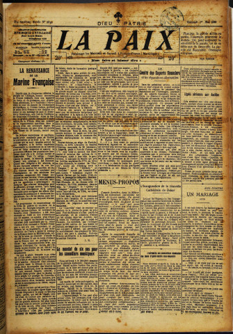 La Paix (n° 1549)