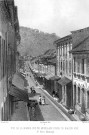 Vue de la grande rue du Mouillage, prise du balcon vive. Saint-Pierre Martinique