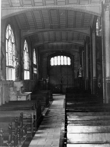 Fort-de-France. Intérieur de la cathédrale