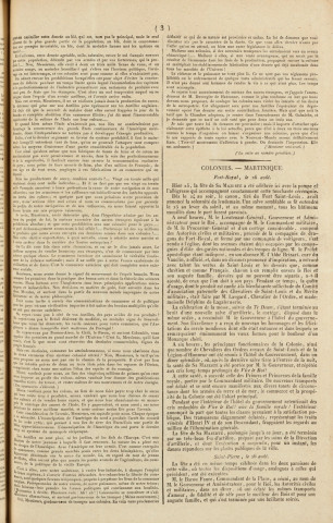 Gazette de la Martinique (1822, n° 69)