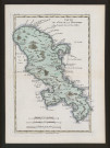 Carte de l'isle de la Martinique